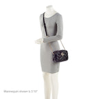 Gucci Matelasse Padded Patent Leather GG Marmont Small Camera Bag