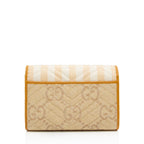 Gucci Matelasse Raffia GG Marmont Mini Wallet on Chain Bag (SHF-voc2lF)