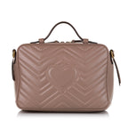 Gucci Matelasse Sylvie Web Small GG Marmont (SHG-35921)