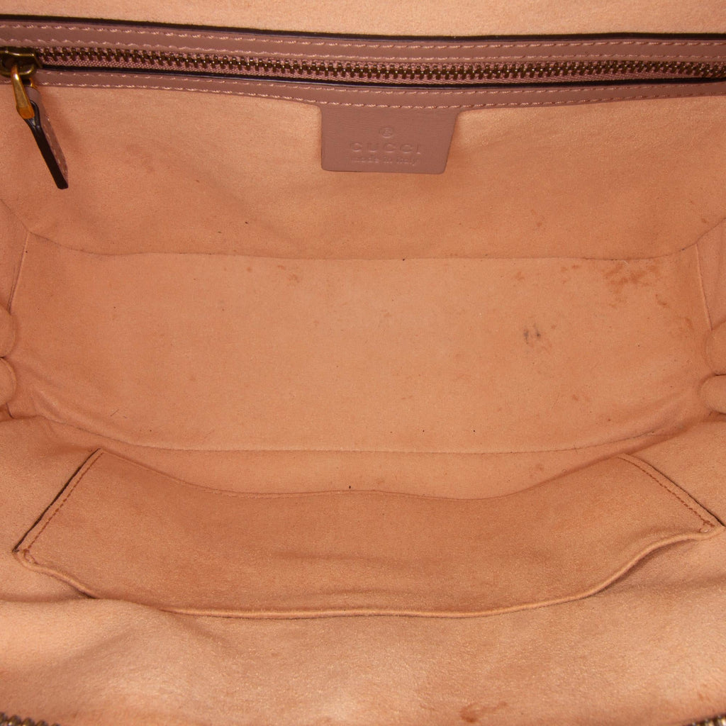 Gucci Matelasse Sylvie Web Small GG Marmont (SHG-35921)