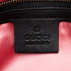 Gucci Matelasse Velvet Embroidered Loved Floral GG Marmont Medium Shoulder Bag (SHF-19350)