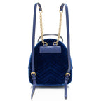 Gucci Matelasse Velvet GG Marmont Backpack
