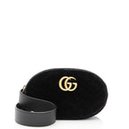 Gucci Matelasse Velvet GG Marmont Belt Bag - Size 30 / 75 (SHF-Wj8bXc)