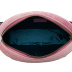 Gucci Matelasse Velvet Crystal GG Marmont Belt Bag - Size 34 / 85
