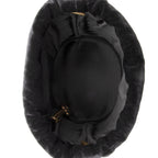 Gucci Matelasse Velvet GG Marmont Mini Bucket Bag (SHF-20434)