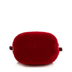 Gucci Matelasse Velvet GG Marmont Bucket Bag (SHF-22829)