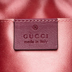 Gucci Matelasse Velvet GG Marmont Bucket Bag