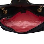 Gucci Matelasse Velvet GG Marmont Large Flap Bag