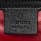 Gucci Matelasse Velvet GG Marmont Large Flap Bag