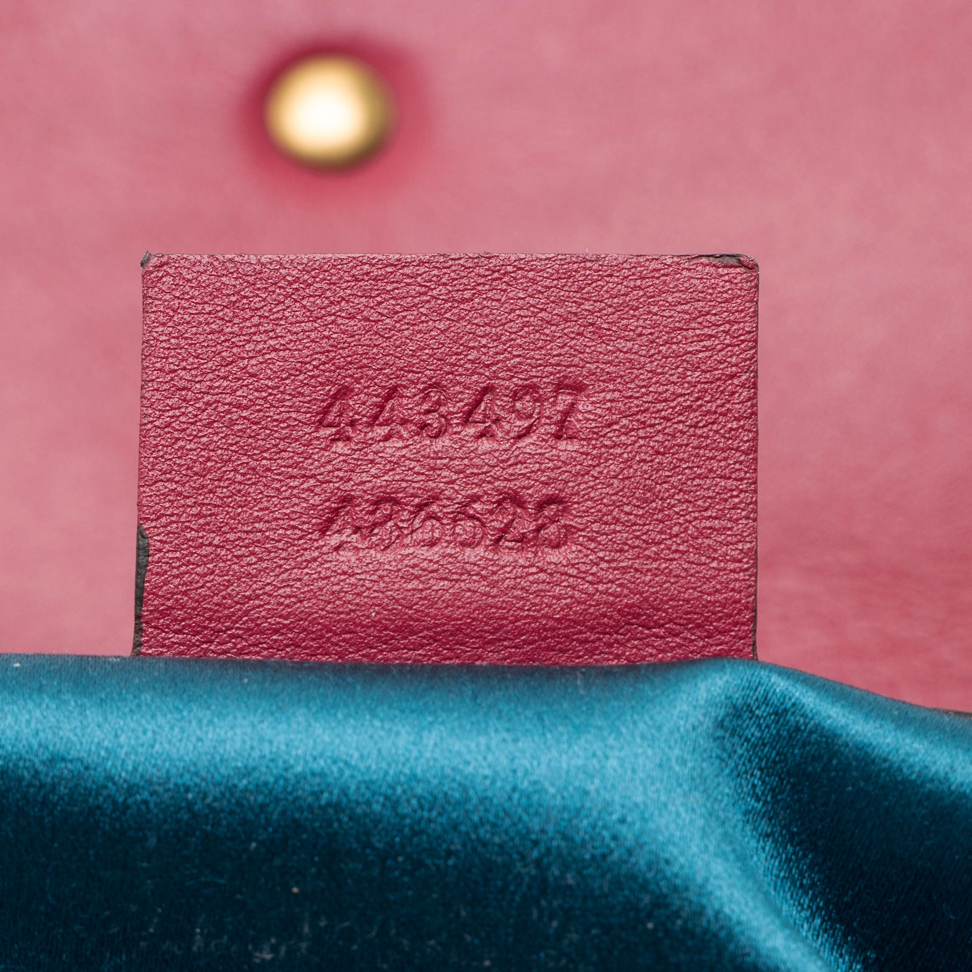 Gucci Matelasse Velvet GG Marmont Medium Flap Bag