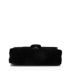 Gucci Matelasse Velvet GG Marmont Medium Flap Bag