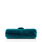 Gucci Matelasse Velvet GG Marmont Medium Flap Bag