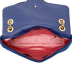 Gucci Matelasse Velvet GG Marmont Medium Shoulder Bag (SHF-22562)