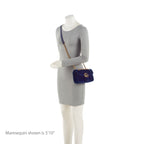 Gucci Matelasse Velvet GG Marmont Mini Flap Bag (SHF-PWuxDi)