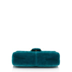 Gucci Matelasse Velvet GG Marmont Small Flap Bag