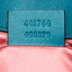 Gucci Matelasse Velvet GG Marmont Small Flap Bag