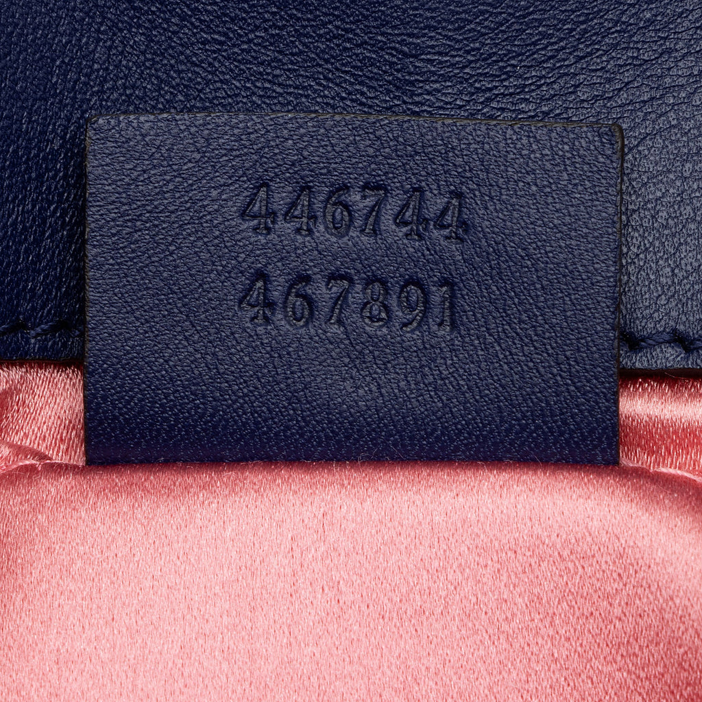 Gucci Matelasse Velvet GG Marmont Mini Flap Bag (SHF-PWuxDi)