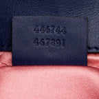 Gucci Matelasse Velvet GG Marmont Mini Flap Bag (SHF-PWuxDi)