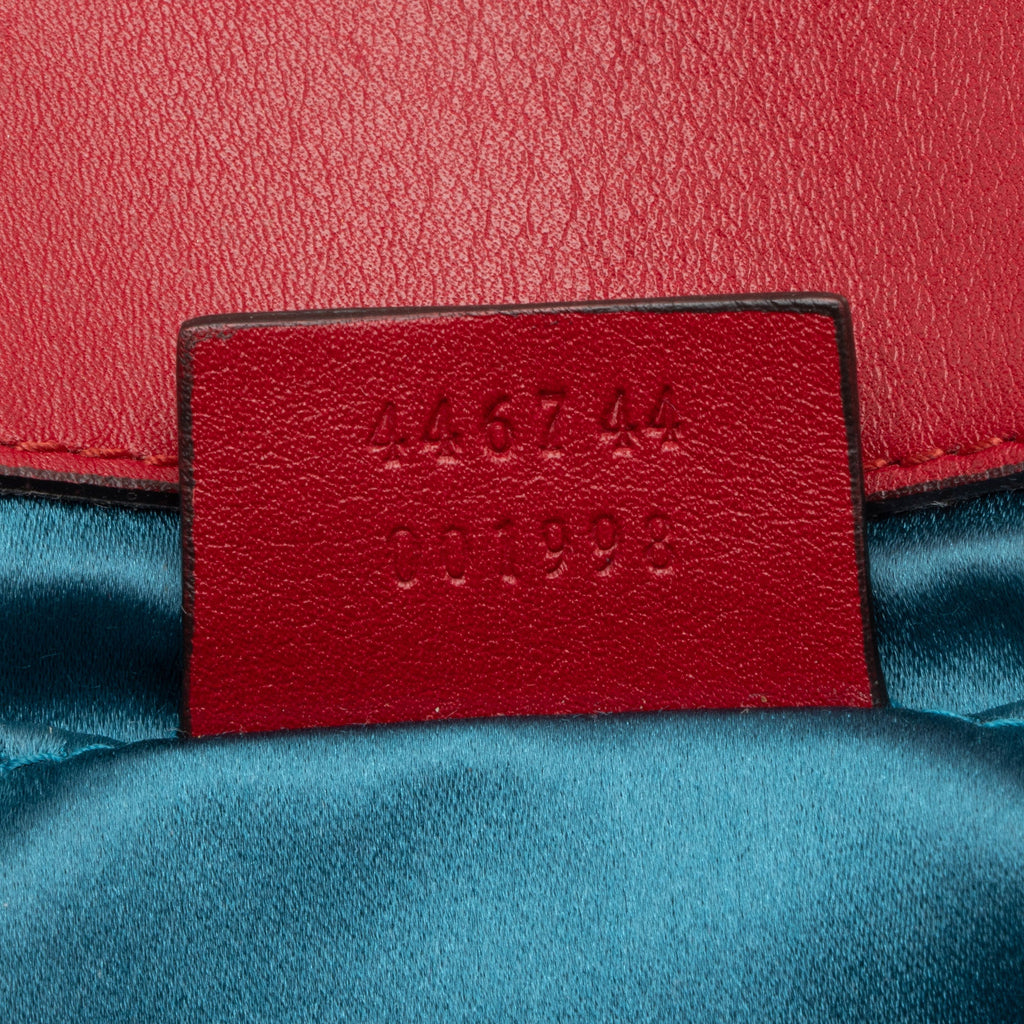 Gucci Matelasse Velvet GG Marmont Mini Flap Bag (SHF-RvBmGH)