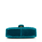 Gucci Matelasse Velvet GG Marmont Small Shoulder Bag (SHF-18936)