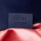 Gucci Matelasse Velvet GG Marmont Small Flap Bag