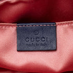 Gucci Matelasse Velvet GG Marmont Small Flap Bag