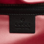 Gucci Matelasse Velvet GG Marmont Small Flap Shoulder Bag (SHF-cGU4RL)