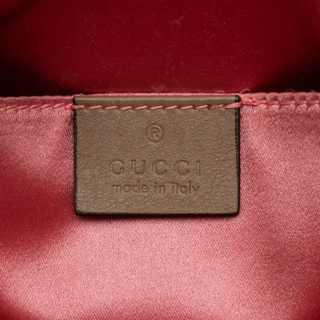 Gucci Matelasse Velvet GG Marmont Small Shoulder Bag (SHF-5JLMQ6)