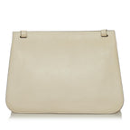 Gucci Medium Bamboo Daily Flap Leather Crossbody Bag (SHG-34409)