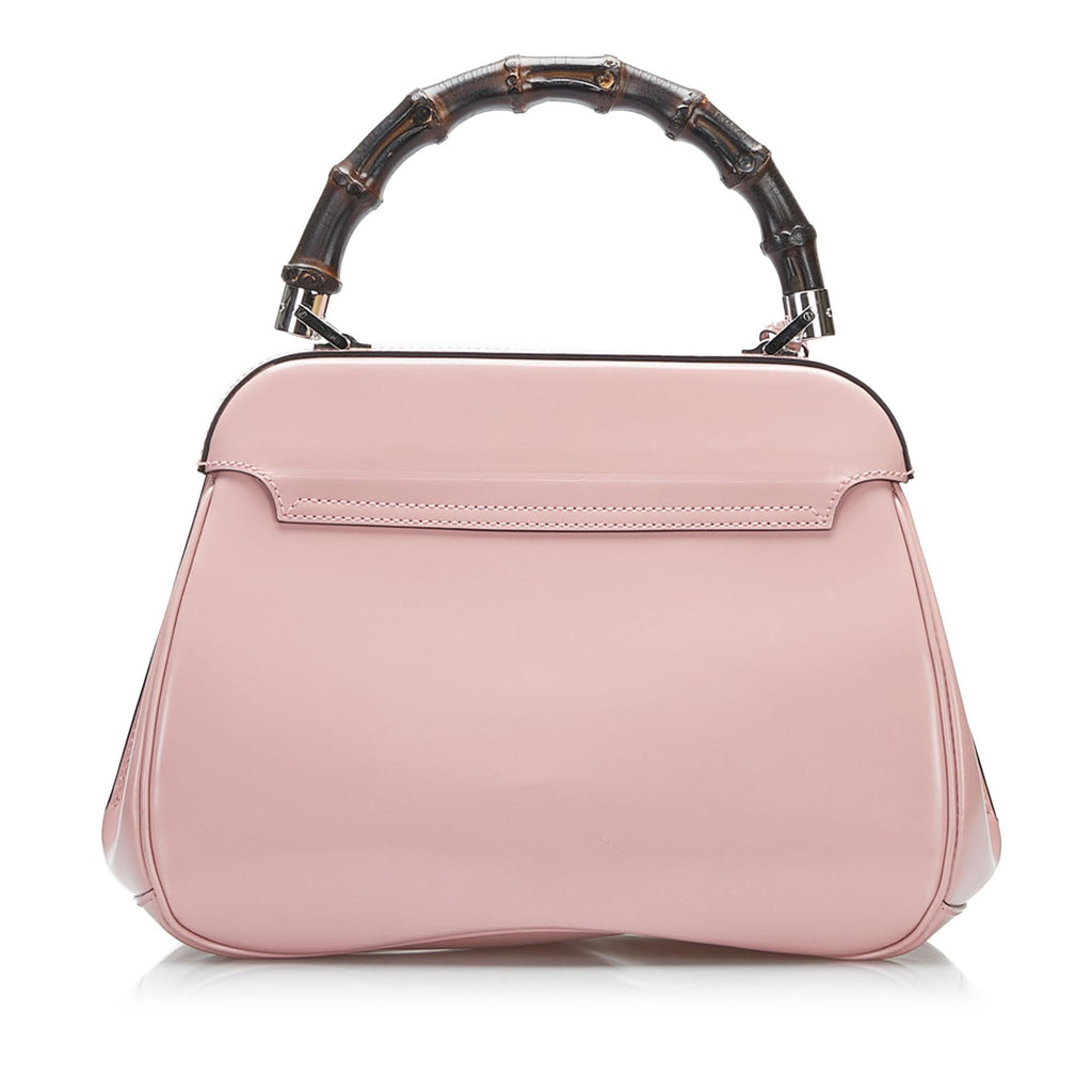 Gucci Medium Bamboo Lady Lock Handbag (SHG-KAXvEp)