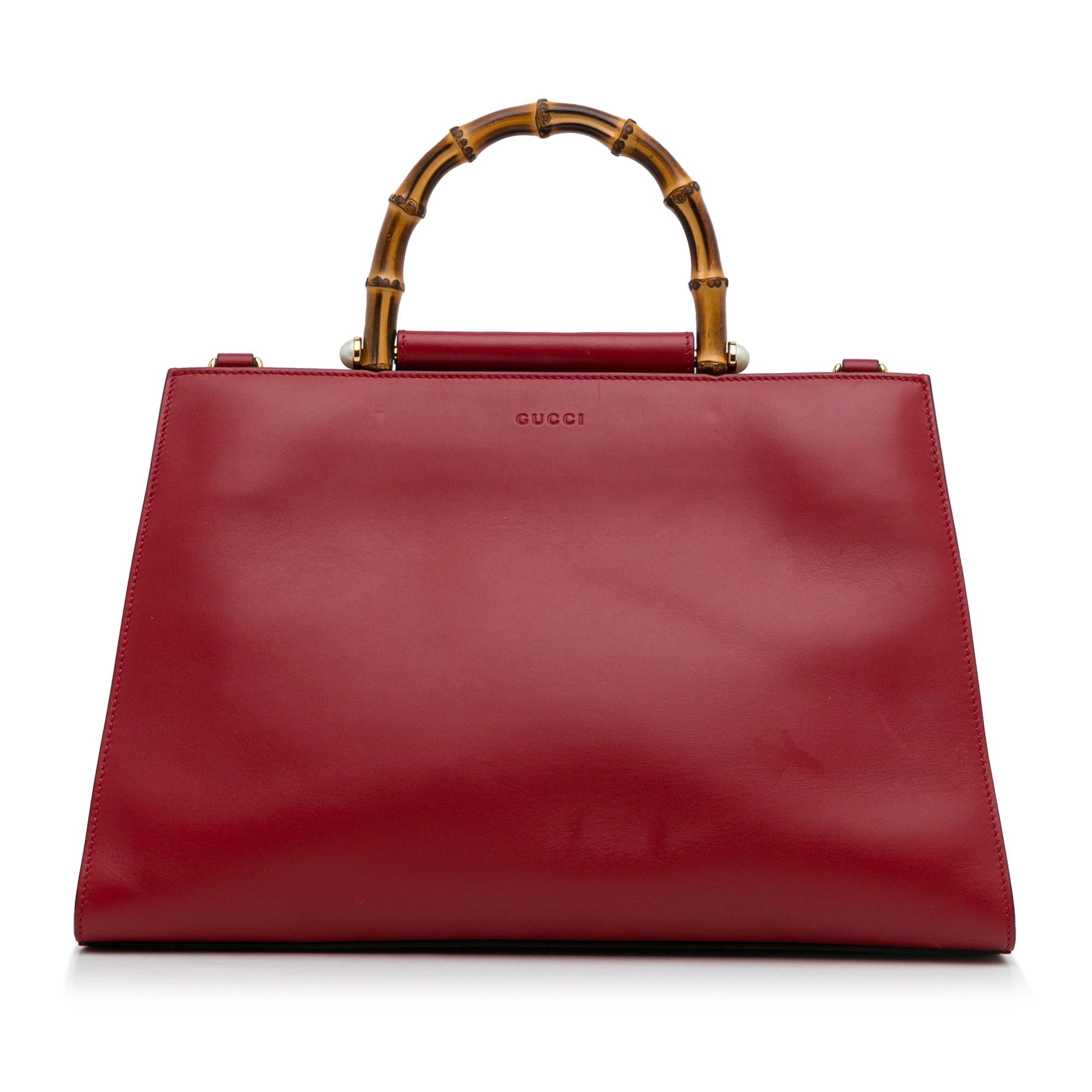 Gucci Medium Bamboo Nymphaea (SHG-Vascev)
