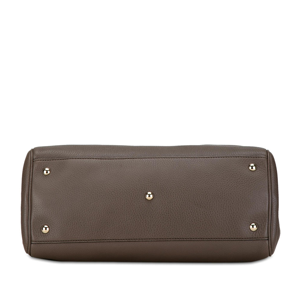 Gucci Medium Bamboo Shopper Satchel (SHG-MSpvCF)