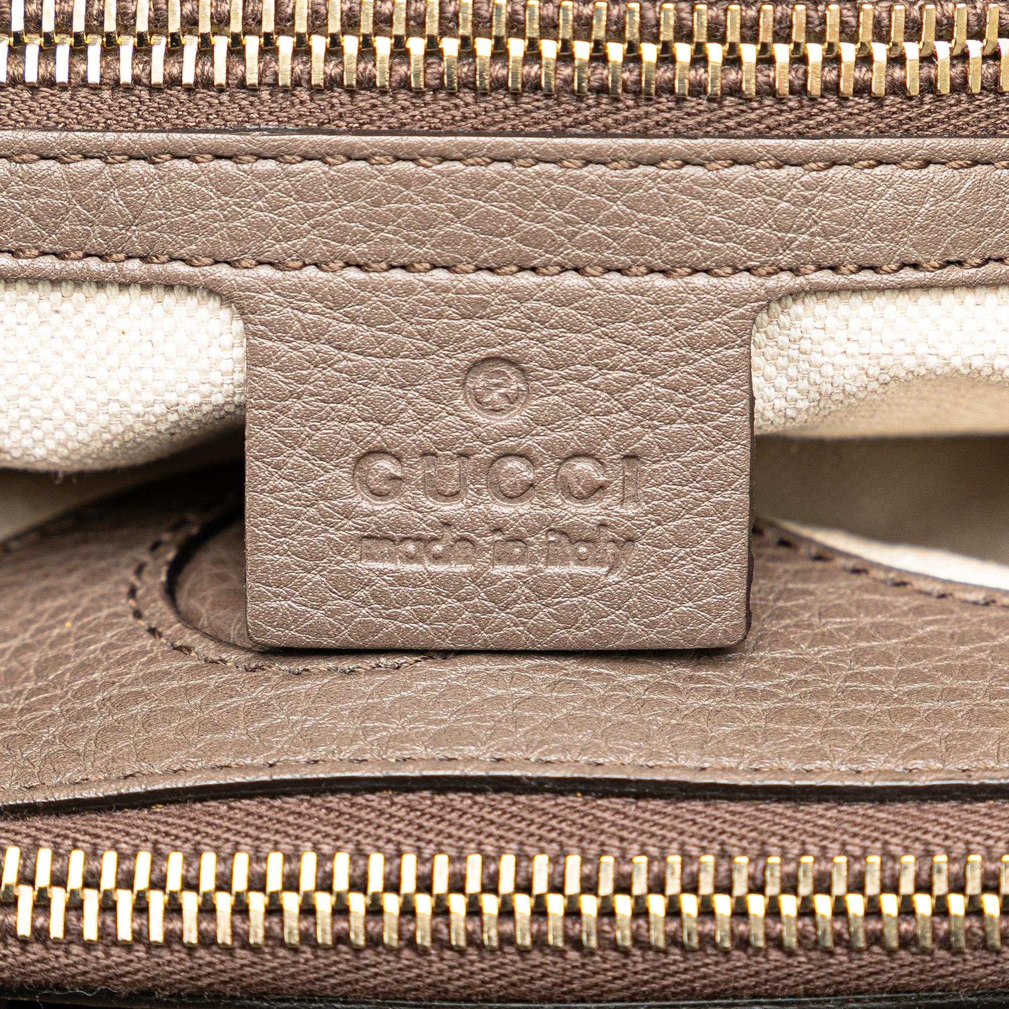 Gucci Medium Bamboo Shopper Satchel (SHG-7U1sqA)