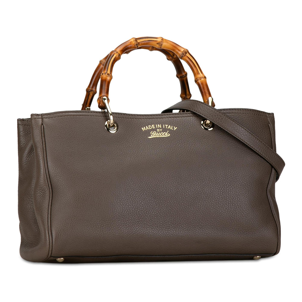 Gucci Medium Bamboo Shopper Satchel (SHG-7U1sqA)