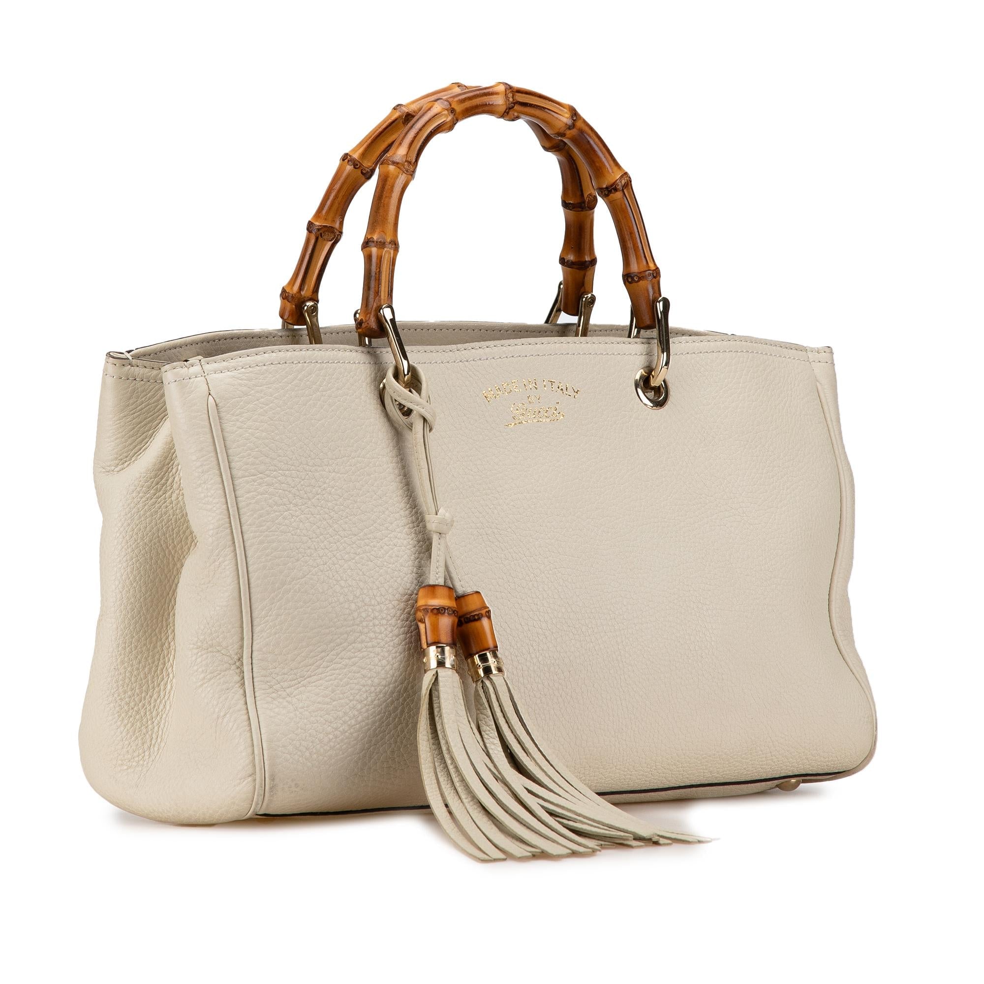 Gucci Medium Bamboo Shopper (SHG-rpDfrP)