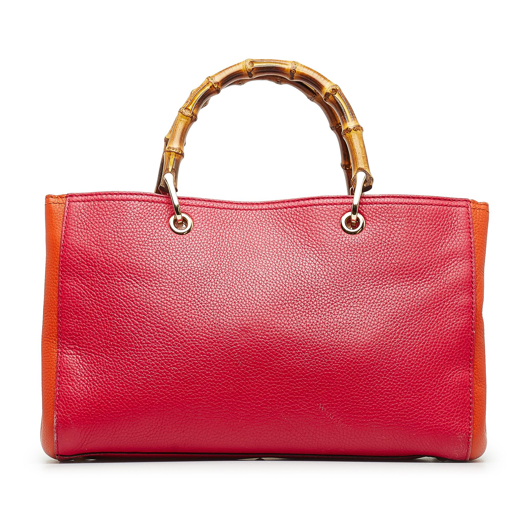 Gucci Medium Bicolor Bamboo Shopper (SHG-bLuzSR)