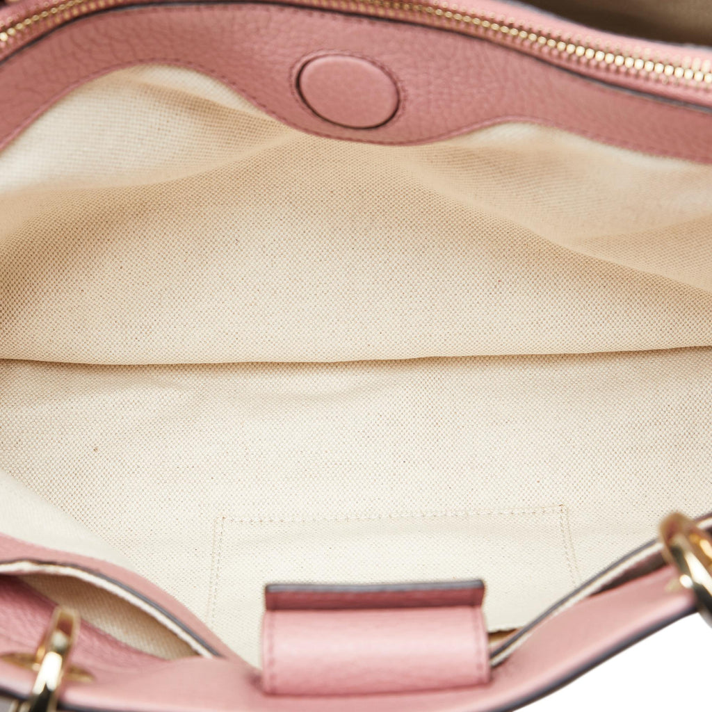 Gucci Medium Bicolor Bamboo Shopper (SHG-JKIO4B)