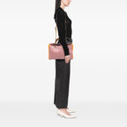 Gucci Medium Bicolor Calfskin Bamboo Shopper Satchel