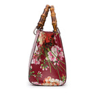 Gucci Medium Blooms Bamboo Shopper (SHG-iYBrtB)