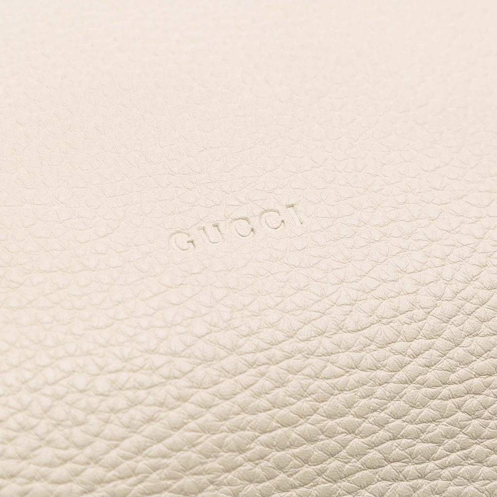 Gucci Medium Calfskin Bamboo Daily Shopper Satchel