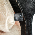 Gucci Medium Calfskin Bamboo Daily Shopper Satchel