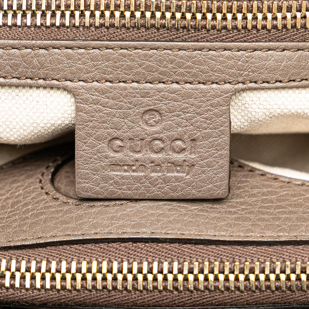 Gucci Medium Calfskin Bamboo Shopper Satchel (SHG-N0vdQS)