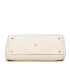 Gucci Medium Calfskin Bamboo Shopper Satchel (SHG-W4g9o3)