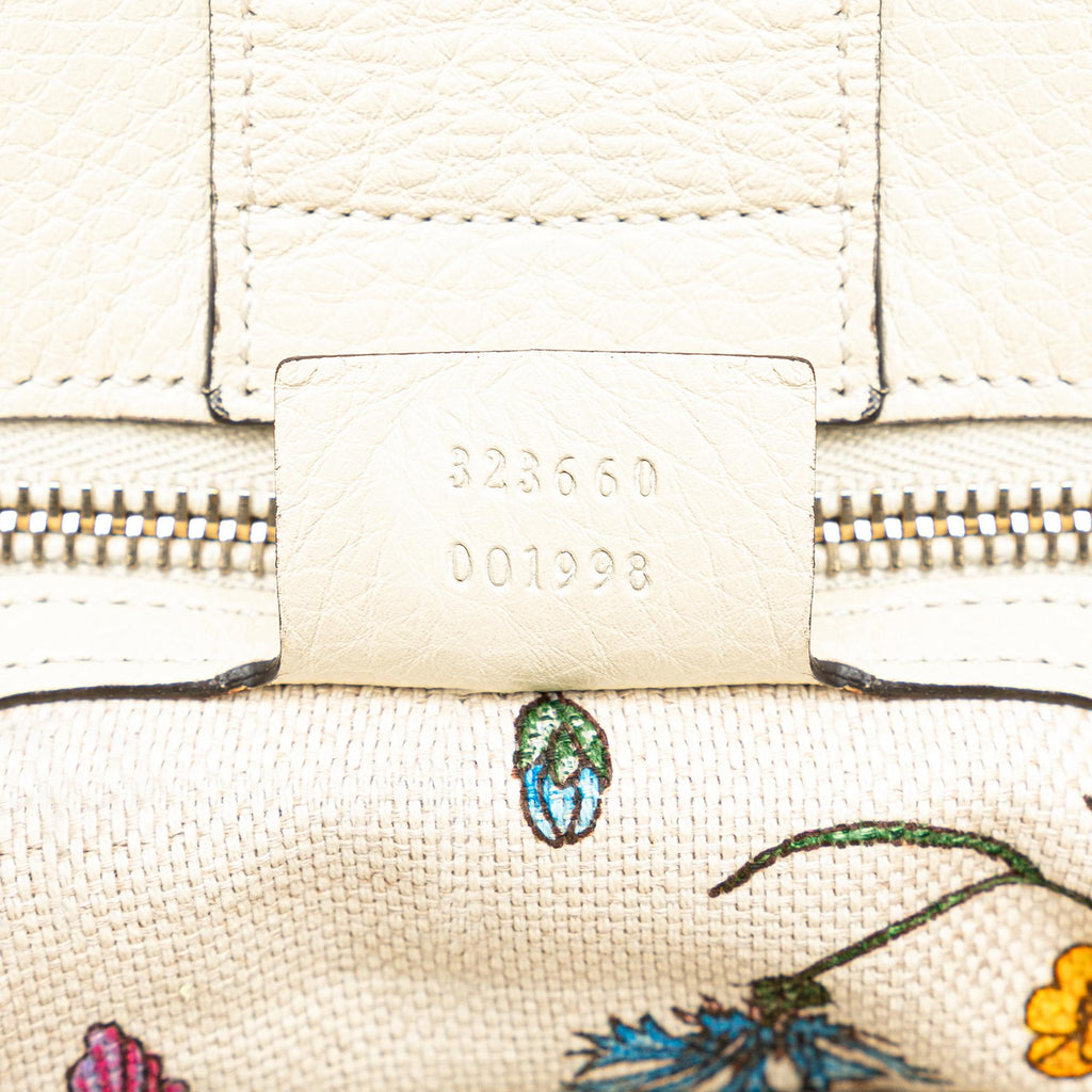 Gucci Medium Calfskin Bamboo Shopper Satchel (SHG-W4g9o3)