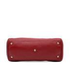 Gucci Medium Calfskin Bamboo Shopper Satchel