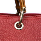 Gucci Medium Calfskin Bamboo Shopper Satchel