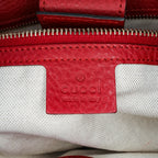 Gucci Medium Calfskin Bamboo Shopper Satchel