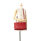 Gucci Medium Calfskin Bamboo Shopper Satchel