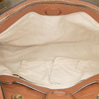 Gucci Medium Calfskin Bamboo Shopper Satchel