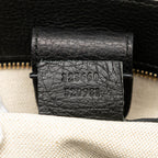 Gucci Medium Canvas Bamboo Shopper Flora Knight Satchel
